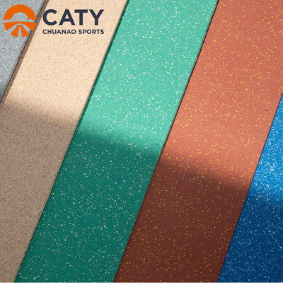 70% ইপিডিএম এবং 30% এসবিআর গ্রানুলাস সহ বাণিজ্যিক মেঝে জন্য 10 মিমি পুরু রাবার রোলের পরিবেশ বান্ধব