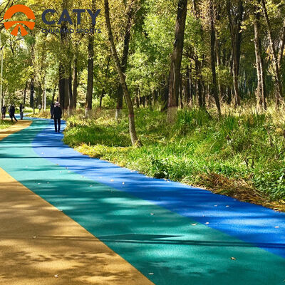 ফ্যাক্টরি-নির্মিত এবং স্থিতিস্থাপক ২-৪ মিমি এসবিআর গ্রানুল রান ট্র্যাক এবং পাথওয়ের বেস লেয়ারের জন্য