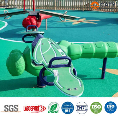 বাগান EPDM ফ্লোরিং এর জন্য ওয়েট পোর EPDM রাবার রানিং ট্র্যাক প্লেগ্রাউন্ড ফ্লোরিং